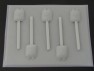 362sp Wow Yellow Guy Chocolate or Hard Candy Lollipop Mold
